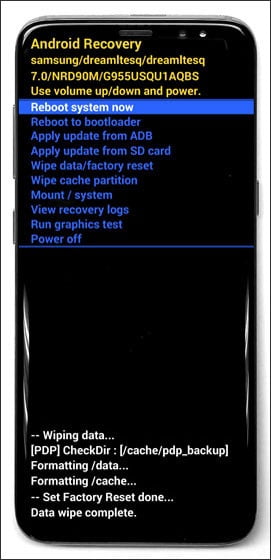 How to factory reset Samsung Galaxy S8 / S8+ 