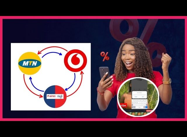 buy data and airtime from MoMo to other Network