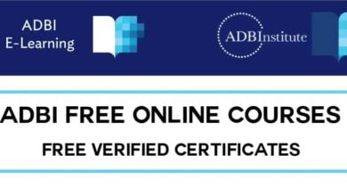 ADBI Free Online Courses 2023