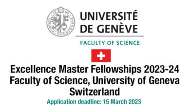 Excellence Master Fellowships 2023-24,