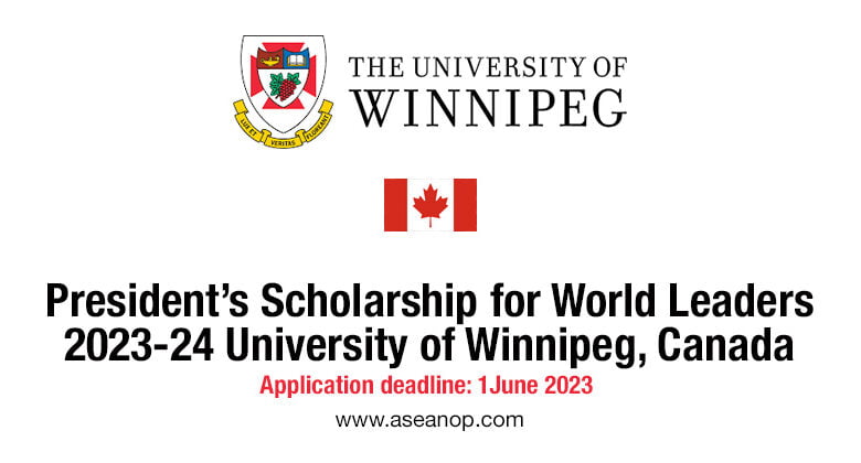 University of Winnipeg President’s Scholarship